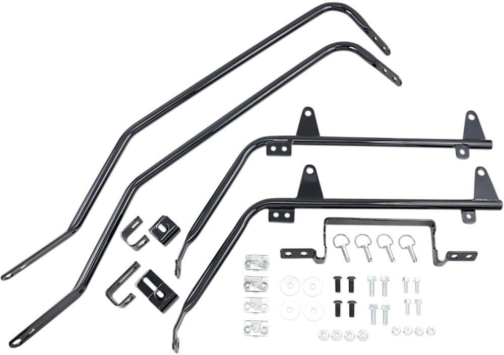 CV-7218 Bagger-Tail for Softail - Black Bag Mounts