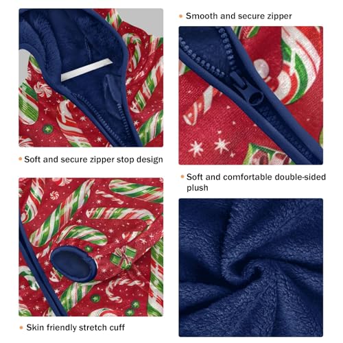 CHIFIGNO Hamburgers Sweatshirt Jacket with Hood Toddler Boy Hoodies for Fall Winter Toddler Zip up Hoodie Boy 3T3