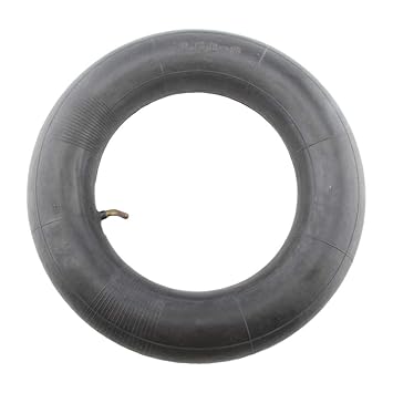 VMS INDIA 3.50-8 Black Rubber Tire Inner Tube Bent Valve Stem for 3.50-8 Tube