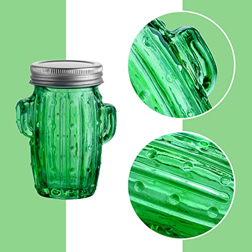 Valeways 3Oz Mason Jars Shot Glasses Sets Of 6/Cactus Shot Glasses/Cute Shot Glasses/Tequila Shots thumb #5