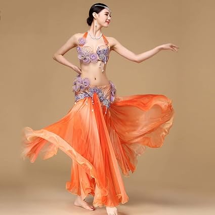 BAtlam] 女性ベリーダンス衣装プロフェッショナルダンススーツ衣装 