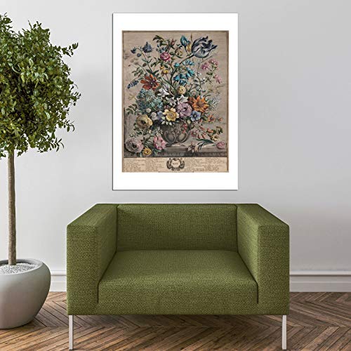 Impression d'art Robert Furber May encadrée mat pour éviter les reflets