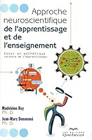 Approche neuroscientifique de l'apprentissage et de l'enseignement - Essai en mathétique (Éducation) (French Edition) 2764011687 Book Cover