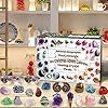 Erts Kerst Adventskalender 24 Raster Erts Groene Geschenkdoos 24 Dagen Aftellen (stijl 1)