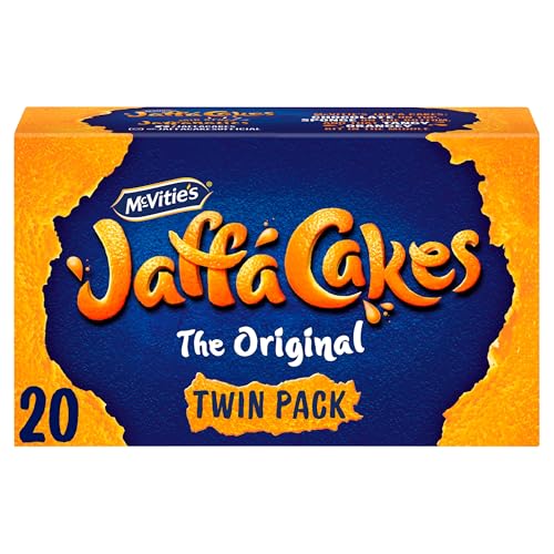 McVities Jaffa Cakes Original Chocolate Biscuits Twin Pack 2 x 10 Cakes 220g