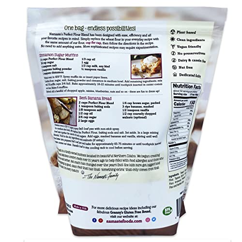 Namaste Foods - Gluten Free Perfect Flour Blend, 5Lb #TOP1