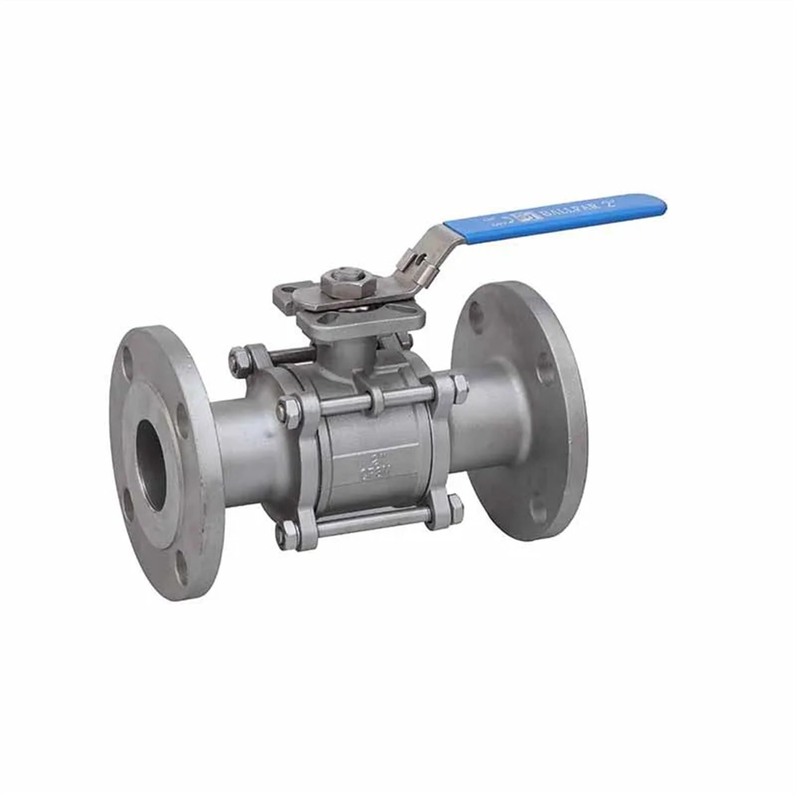 Vanne à boisseau sphérique manuelle inox 304 robinet à bride 2" DN50 1.6Mpa