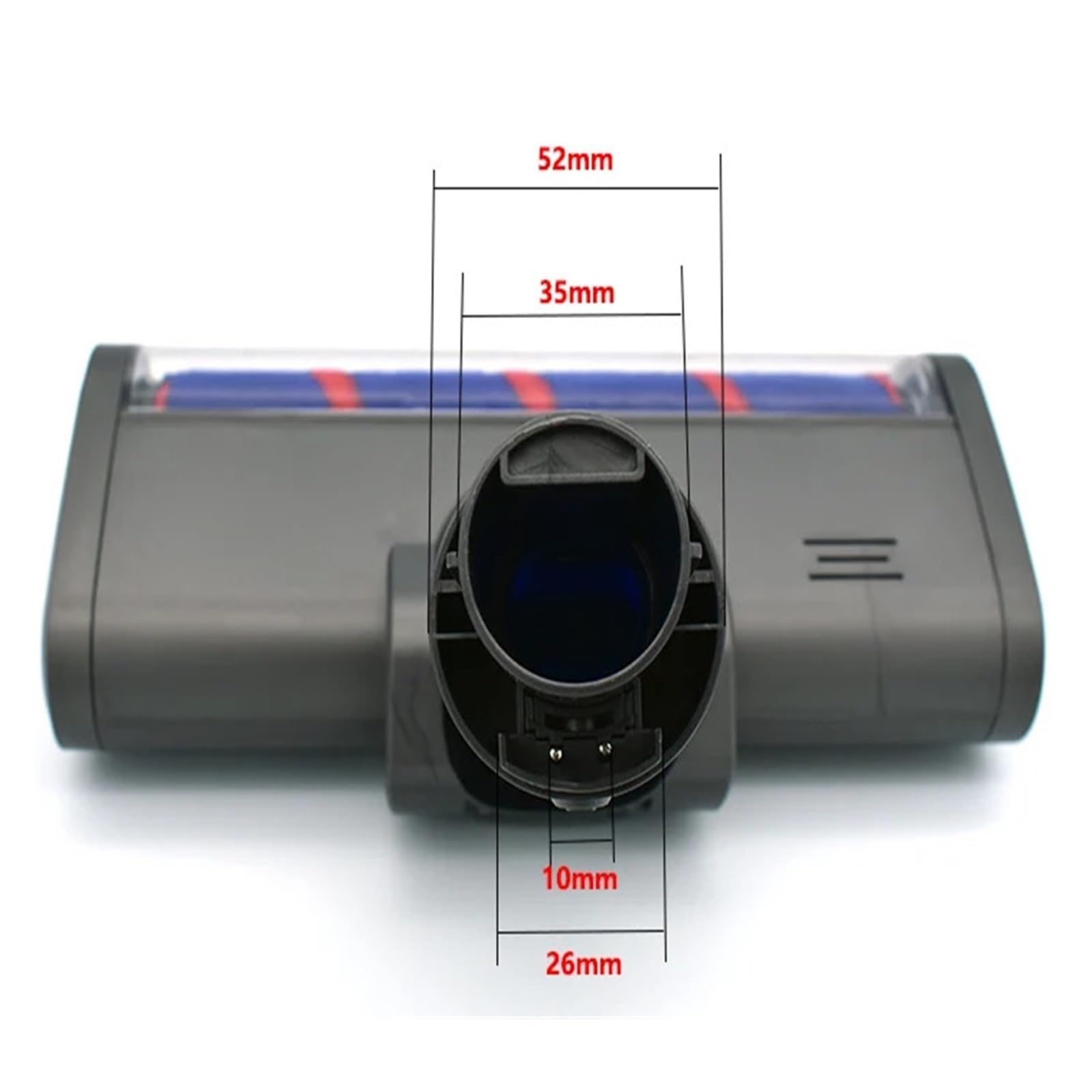 Cabezal De Rodillo Barredor Suave for Aspiradora, Compatible Con Dyson, V7, V8, V10, V11, Herramienta Motorizada Con Cabezal De Cepillo for Suelo