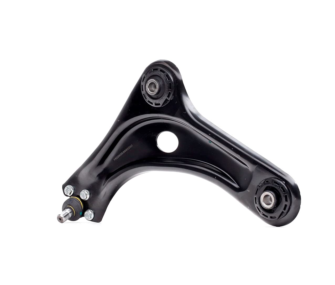 RIDEX 772S1277 Jeu Kit de réparation bras triangulaire Avant Avant Droite Avant Gauche avec paliers en caoutchouc avec rotule de suspension avec support en caoutchouc Compatible avec CITROËN