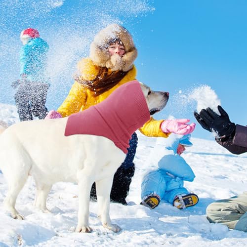 QBLEEV Moletom com capuz calmante para cães, protetores de ouvido para alívio da ansiedade de cães,