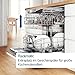 Bosch SMU4ECS28E, Serie 4, Smarter Unterbau-Geschirrspüler 60 cm, Besteckschublade, Spülmaschine Made in Germany, besonders Leise, Extra Trocknen, schneller sauberes Geschirr, Ferndiagnose, Edelstahl