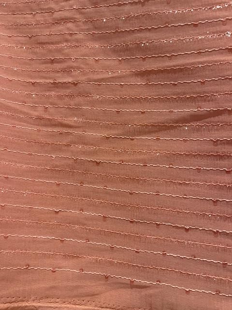 Sponsored Ad – Luxurious Fabric Chiffon Peach Color 5 yards