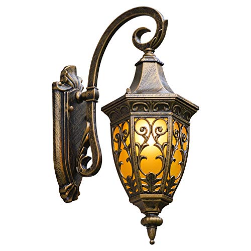 Applique murale extérieure étanche pour éclairage jardin classique