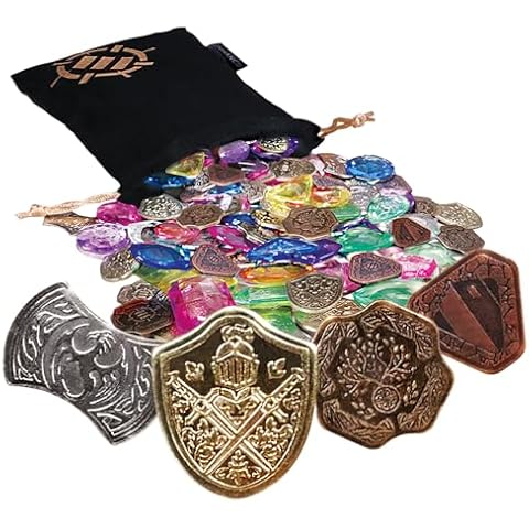 ENHANCE Tabletop Treasure Token Set with Gems Cover