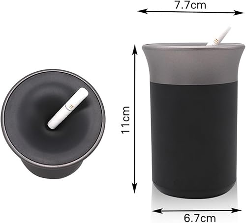 Miniatura 4 de Smokefree Heat Not Burn Portable Simple Car Ashtray With Light Car Ashtray High Flame Retardant Ashtray For IQOS DUO Electronic
