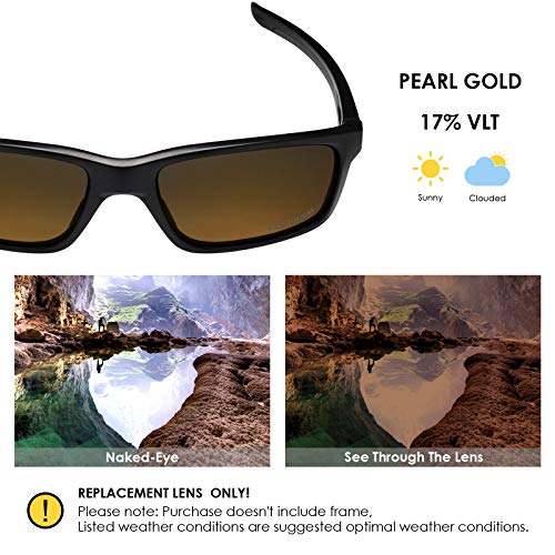Image of BLAZERBUCK Anti-salt Polarized Replacement Lenses for Oakley Mainlink OO9264 Sunglass