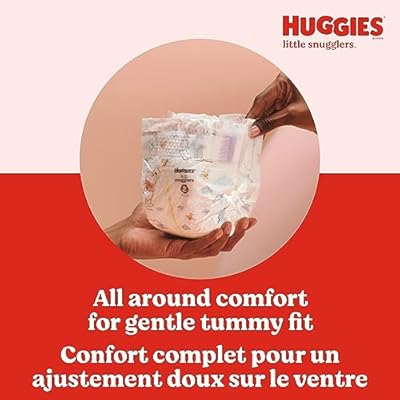 Huggies Little Snugglers Baby Diaper Size 1, 8 to 14 lbs. 34717, 20 Ct