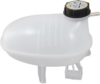 Engine Coolant Reservoir Expansion Tank Cap Assembly for Ford Escape 17-19 OEM GV6Z8A080B FO3014164 White Plastic Automotive Cooling System Part Replacement