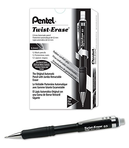 6 mejores portaminas 13 Pentel QE515AX - Portaminas (0.5 mm, 12 unidades)