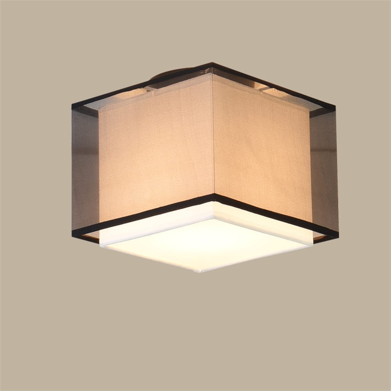 Lámpara de techo de estilo tradicional chino para pasillo y descanso 8