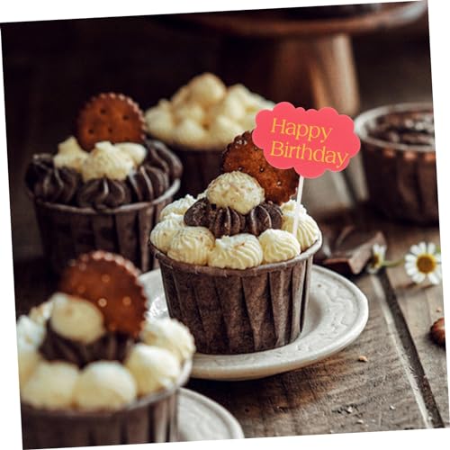 Toyvian 2 Conjuntos De Decoração De Bolo De Fogo Decorações De Bolo Para Toppers De Bolo De Aniversá