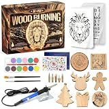 TOPWOOZU Wood Burning Tool Kit for Adults Beginners Christmas Gifts for Men