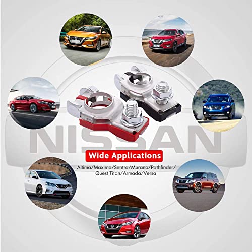 image for Cannonfish Battery Terminal Connectors(1 pair), Positive & Negative Au