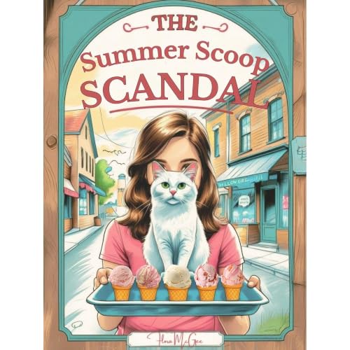 The Summer Scoop Scandal Audiolibro Por Flora McGee arte de portada