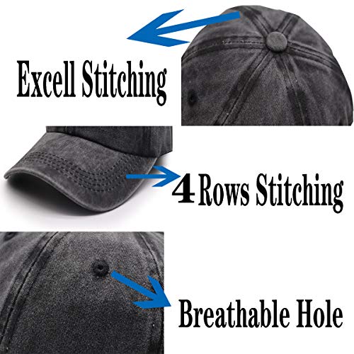 Bigfoot Is Real And He Tried To Eat Hat, Funny Sasquatch Gifts For Men Women, Adjustable Vintage Denim Dad Baseball Cap (Bigfoot Is Real And He Tried To Eat My Ass-Black, One Size) #TOP2