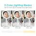Auxmir Espejo Maquillaje con Luz LED, Espejo Cosmético Pequeño con Aumento 10X,...