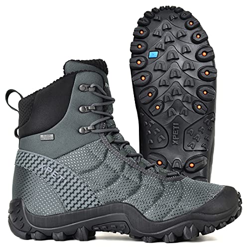 XPETI Men’s Crest Thermo High-Top Winter Hiking Boots Waterproof Insulated