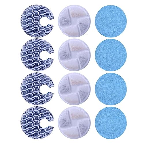 Filtro recambio para fuente de agua para gatos 4 unidades