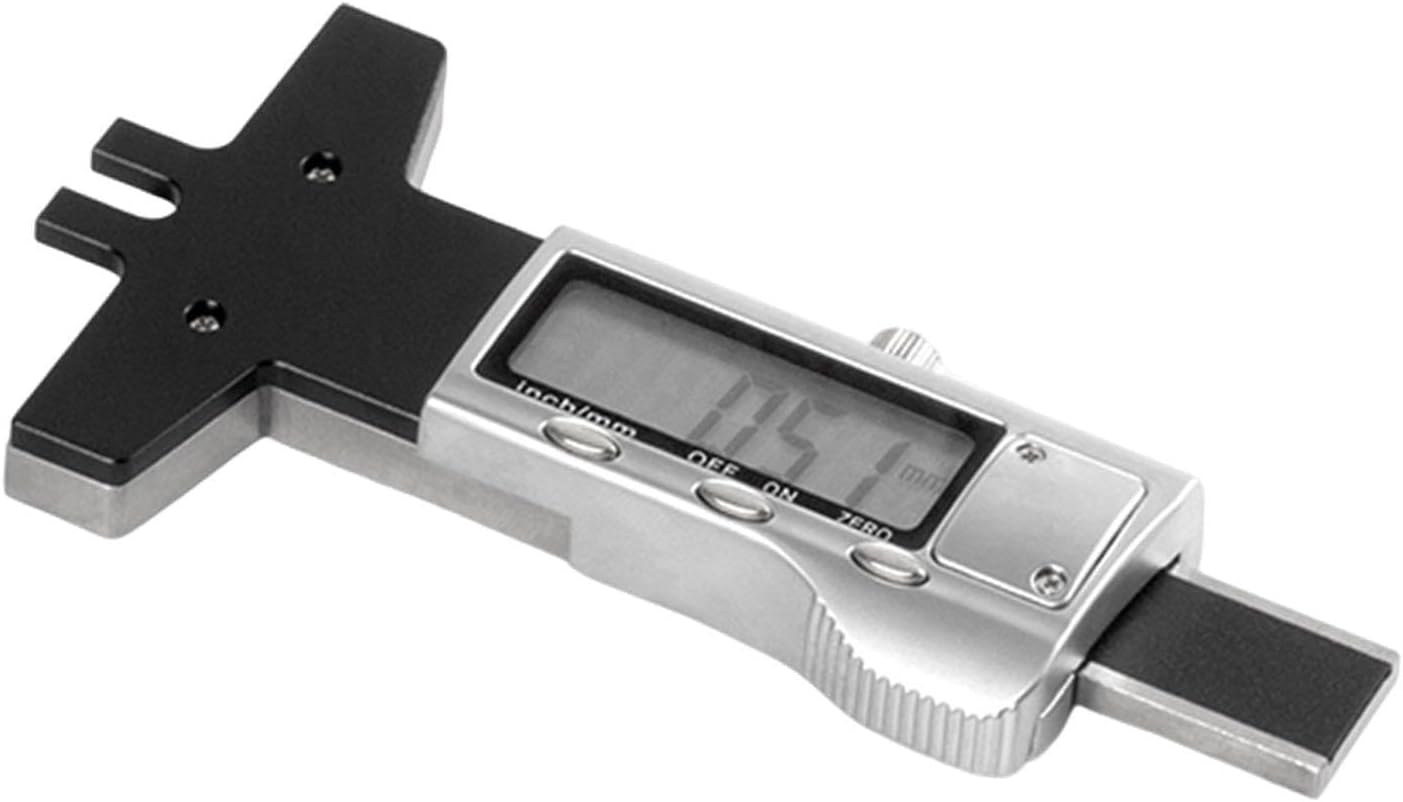 Generic ギター弦高定規 コンパクト弦高測定ダイヤルメーター