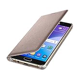 Accessori originali Samsung Samsung EF-WA510PFEGWW - Custodia Flip Cover per Samsung Galaxy A5 (2016), Oro