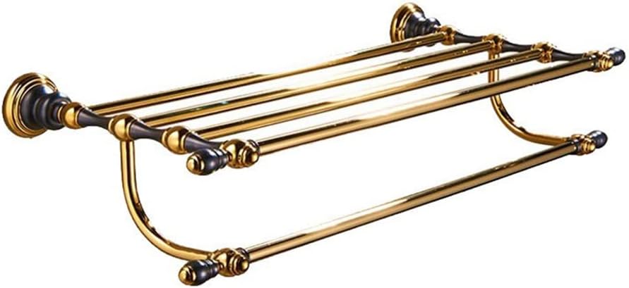 Towel Rails, Towel Rack Bathroom Accessories Brass Towel Rack, Towel, Bathroom Shelf Bath Hardware Jade Base Towel Shelf