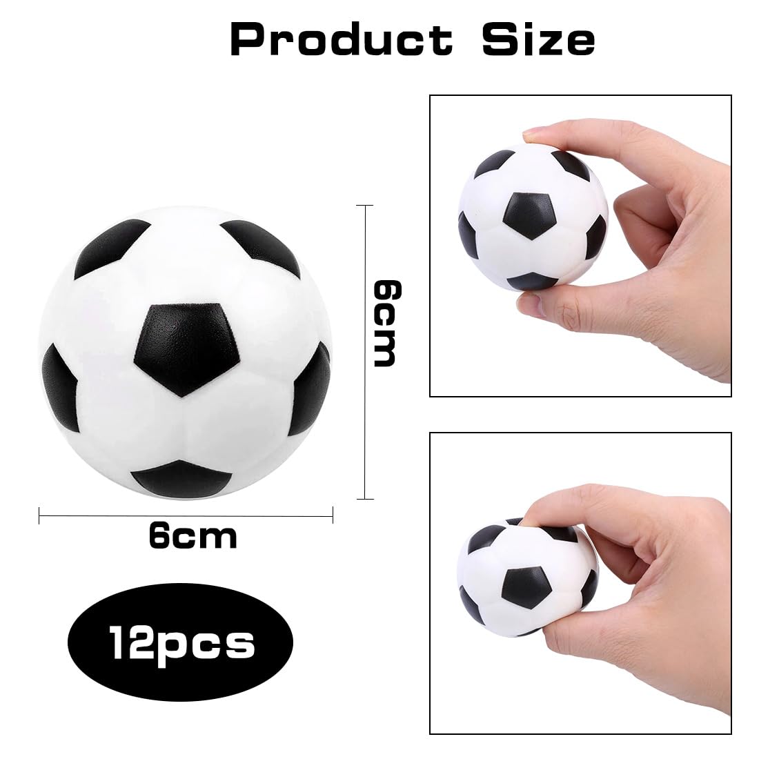 10 Pièces Mini Ballons De Football De Table Balles De Remplacement De