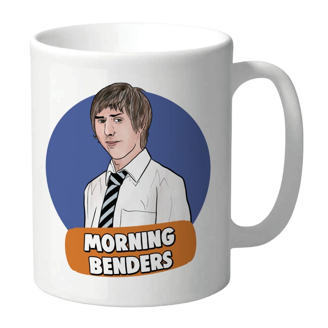 Cheeky Chops White Jay The Inbetweeners - Morning Benders - Mug Cmug19