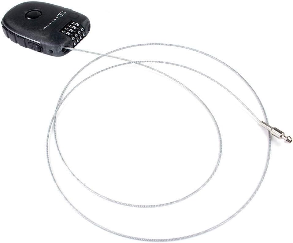 Serfas Pocket Cable Bicycle Lock - CL-701BK