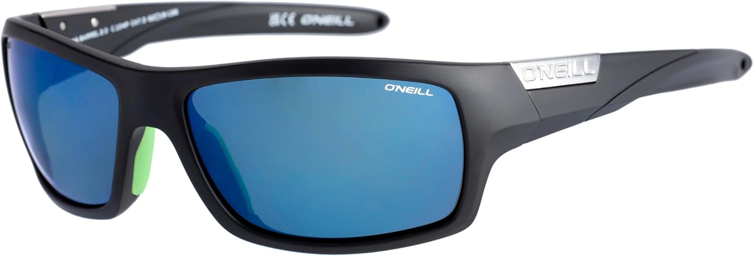 ONeill ONS Barrel 2.0 Polarised Sunglasses - Matt Black Blue Mirror