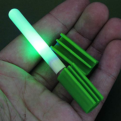 Barra luminosa para caña de pescar con luz LED de roca resistente y luminosa, para pesca nocturna, resistente al agua, ideal para cañas de pescar y cañas de pescar, accesorios de pesca