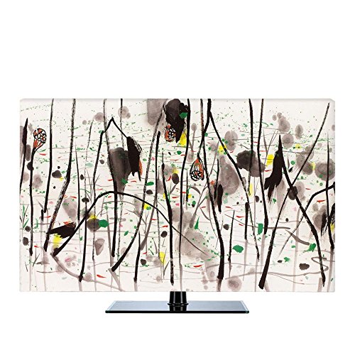 NACHEN TV Housse de Protection Anti-poussière Housse de Protection Suspendue pour téléviseur, Color 6, 50