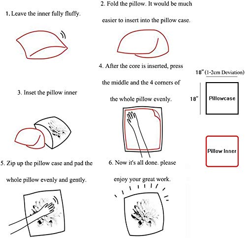 Mehotop Pack Of 4 Throw Pillow Covers Rustic Wood Background Happy Camper Rv Travel Car Outdoor Decorative Cushion Cover With Camping Quote Words Cotton Linen 16X16 Inch Square Pillowcases Decorations #TOP3