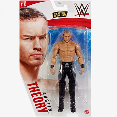 Collect WWE- 118 Series - Austin Theory - Action Figure, Bring Home The Action of The WWE - Approx 6" â€¦