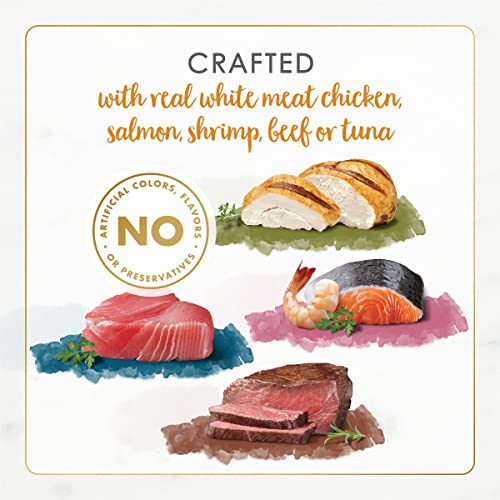 Fancy Feast Wet Cat Food Variety Pack Gourmet Naturals In Gravy Collection - (2 Packs Of 12) 3 Oz. Cans #TOP4