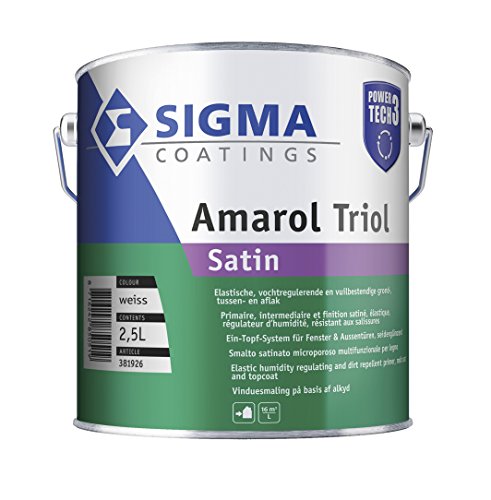 SIGMA Amarol Triol Satin 2,5 Liter Weiß