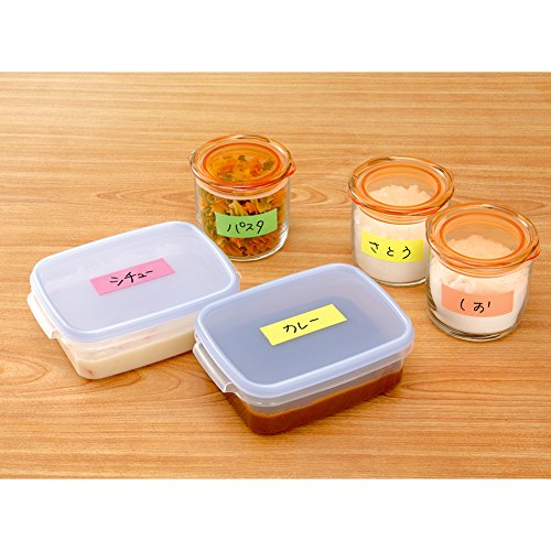 Image of Yamato RK-15CH-A Sticky Notes Memoc Roll Tape with Cutter, 0.6 inches (15 mm) x 32.8 ft (10 m) (Pack of 2)