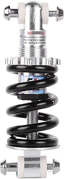 Shock absorber MTB Bike Shock Absorber 100/125/150cm Aluminium Alloy Bicycle Black Electric Bicycle Spring High Mass Cycling Accesorios Stable100cm 500 pounds