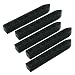 FQL 5Pcs Sealing Wax Sticks Without Wicks Sealing Wax For Postage Letter Retro Vintage Wax Seal Stamp (Black)