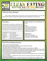 Clean Eating: Recipes, Diet & Grocery List 1680324012 Book Cover