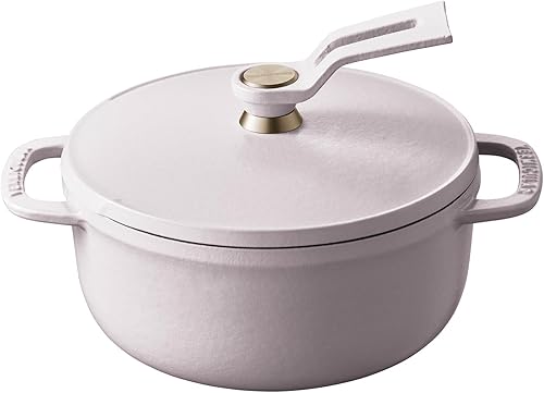 Miniatura 16 de Olla para Horno Holandés Vermicular 2.0 | Olla de Hierro Fundido Esmaltada Ligera | 26cm (5.9 Qt) | No Tóxico | Compatible con Inducción | Horno